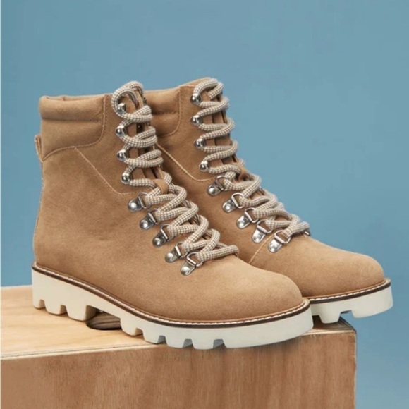 Arlene Suede Lace Up Boot - Picture 2 of 2